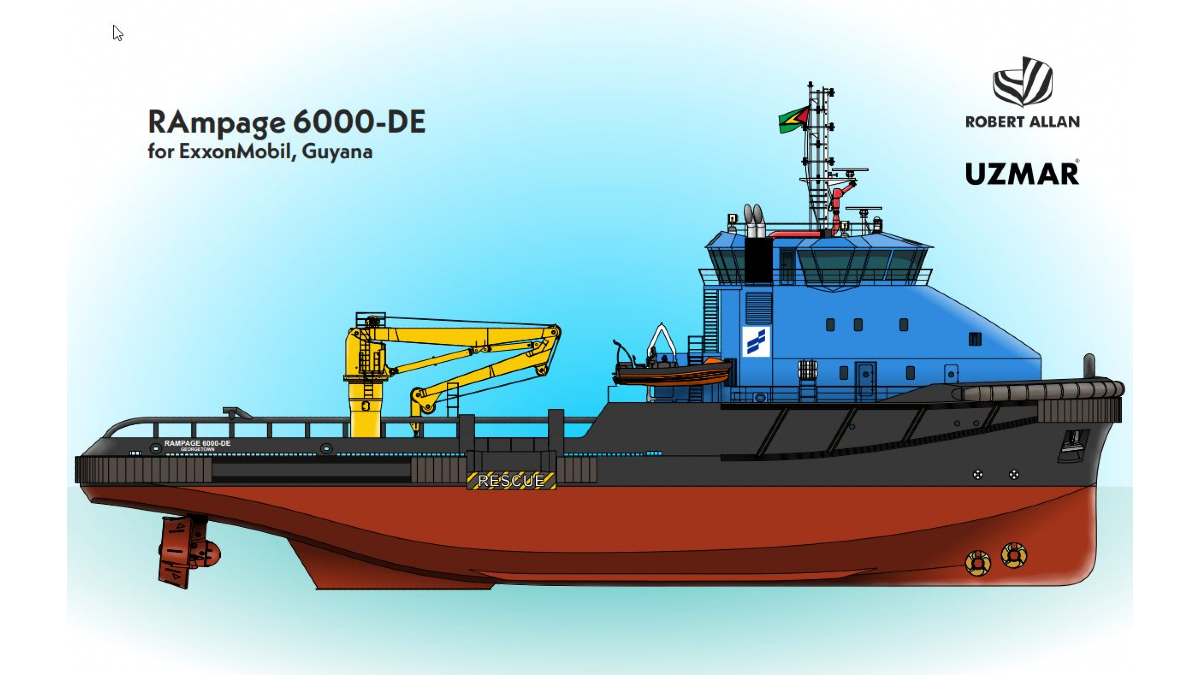 Smit Lamnalco orders powerful tugs to support ExxonMobil in Guyana
