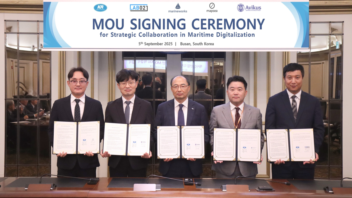 South Korea KR mou signing ceremony