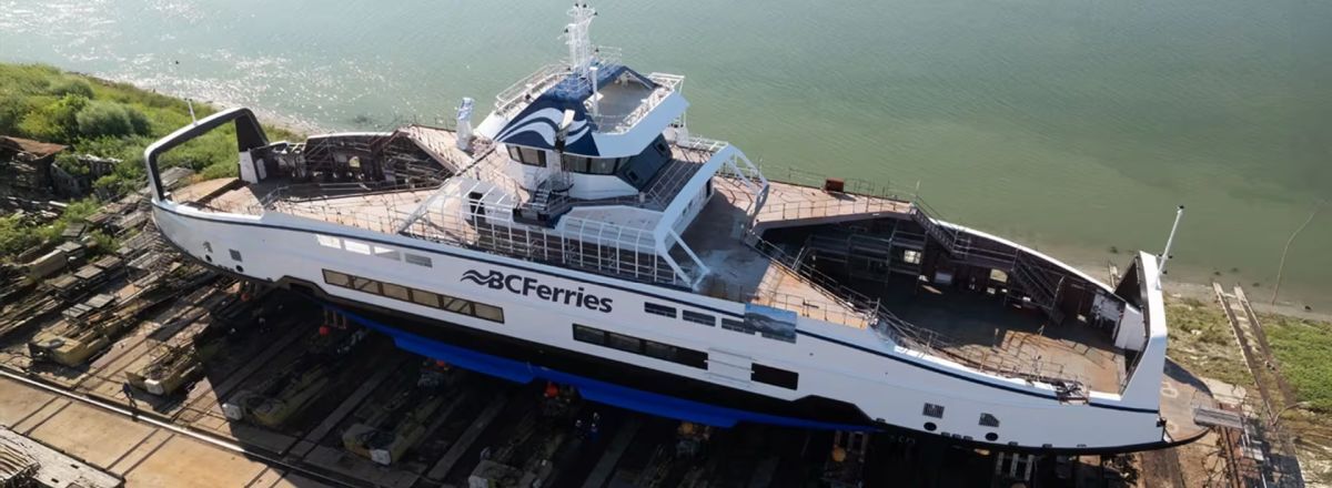 Damen launches latest Island-class vessel for BC Ferries