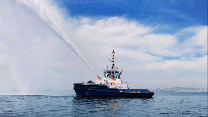 Sanmar tests latest newbuild harbour tugboat for Ultratug