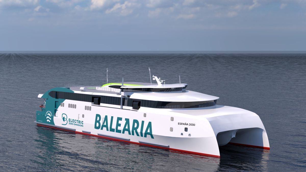Baleària moves forward with electric intercontinental fast ferries