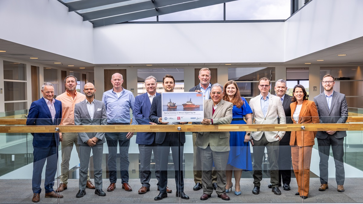Damen signs with Chomex Marino for two Offshore Support Tugs