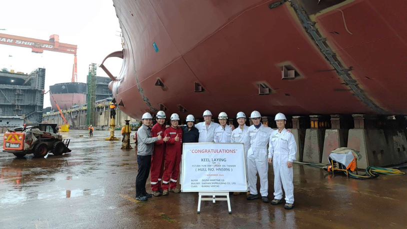 Greece’s Golden Energy linked to new Suezmax order, boosting Daehan’s rally