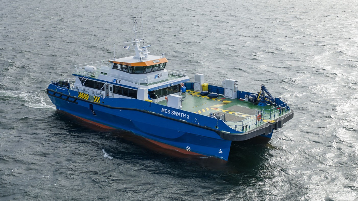 Innovative hullform confers important advantages on newbuild CTV