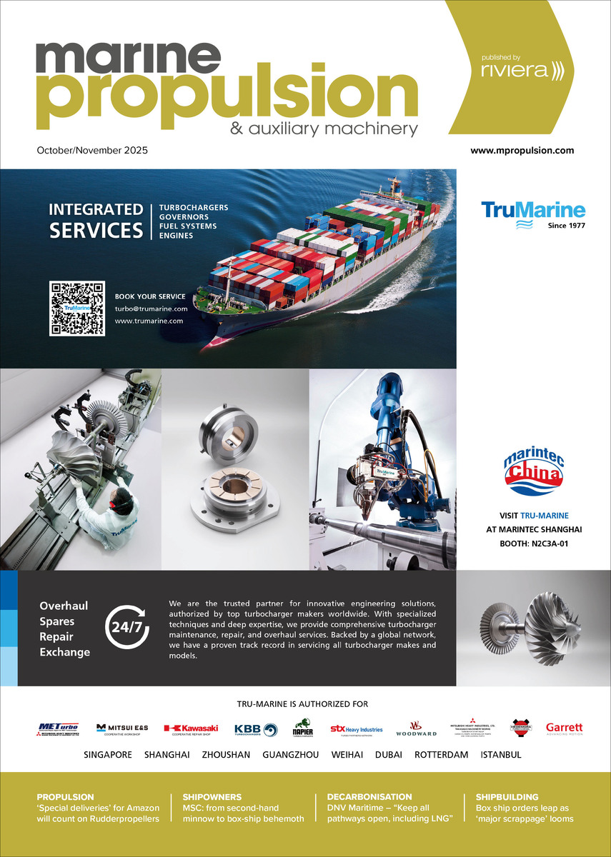 Marine Propulsion &amp; Auxiliary Machinery October/November 2025