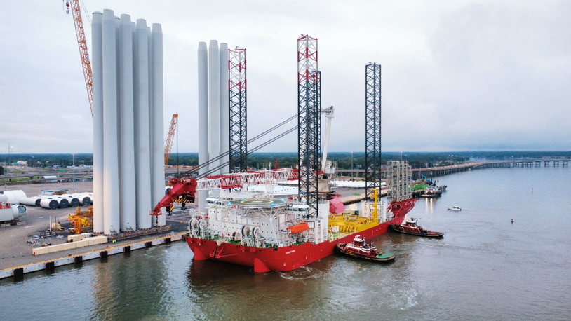 First US-built WTIV arrives as headwinds hit America's offshore wind industry