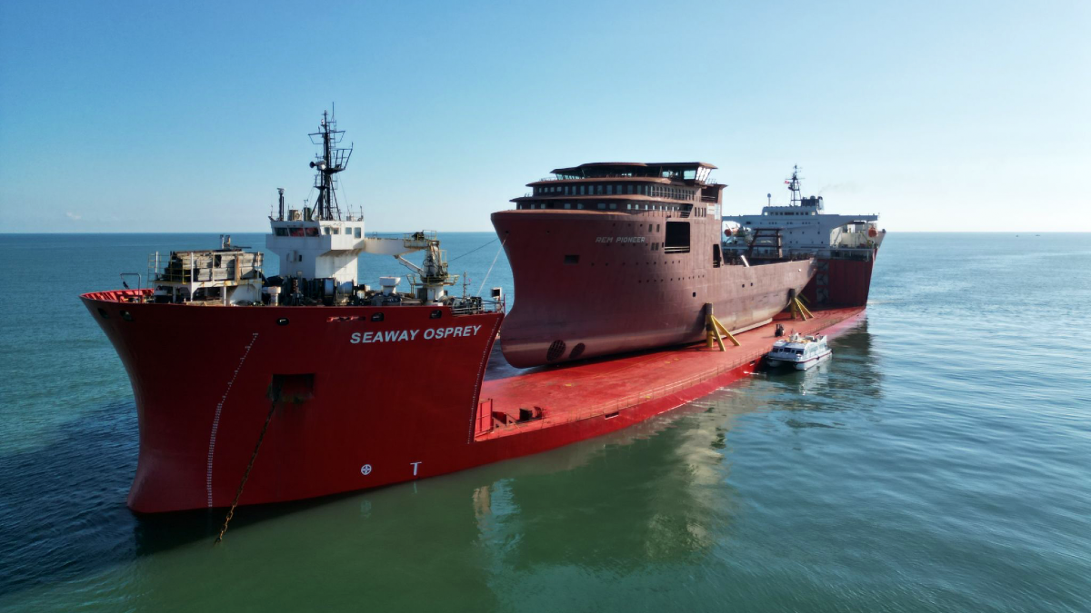 Special delivery: Rem Offshore’s subsea newbuild heads to Norway