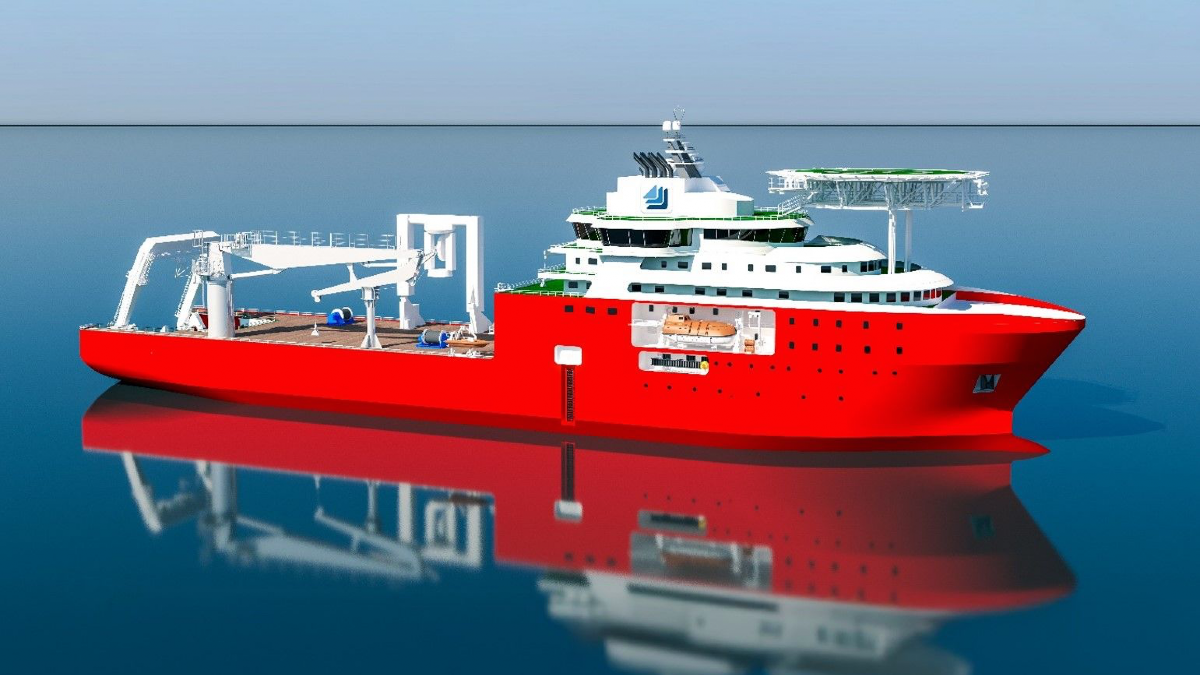 Asso orders powerful trenching support vessel from Chinese shipyard