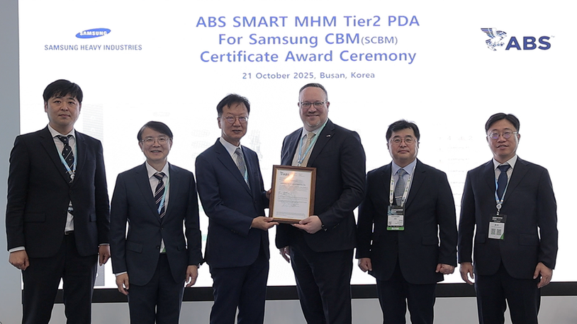Samsung Heavy Industries' condition-based maintenance system certified