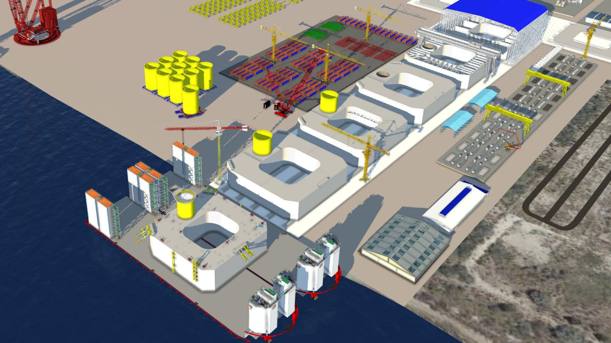 Factory for floating wind foundations in line for EU funding