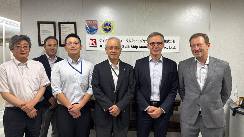 K Line upgrades satellite communications on 100 ships