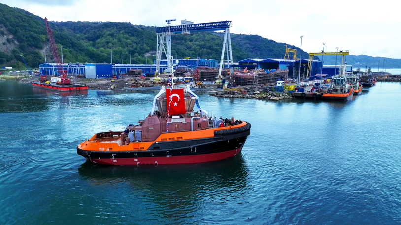 Tunisian newbuild tug construction passes halfway mark