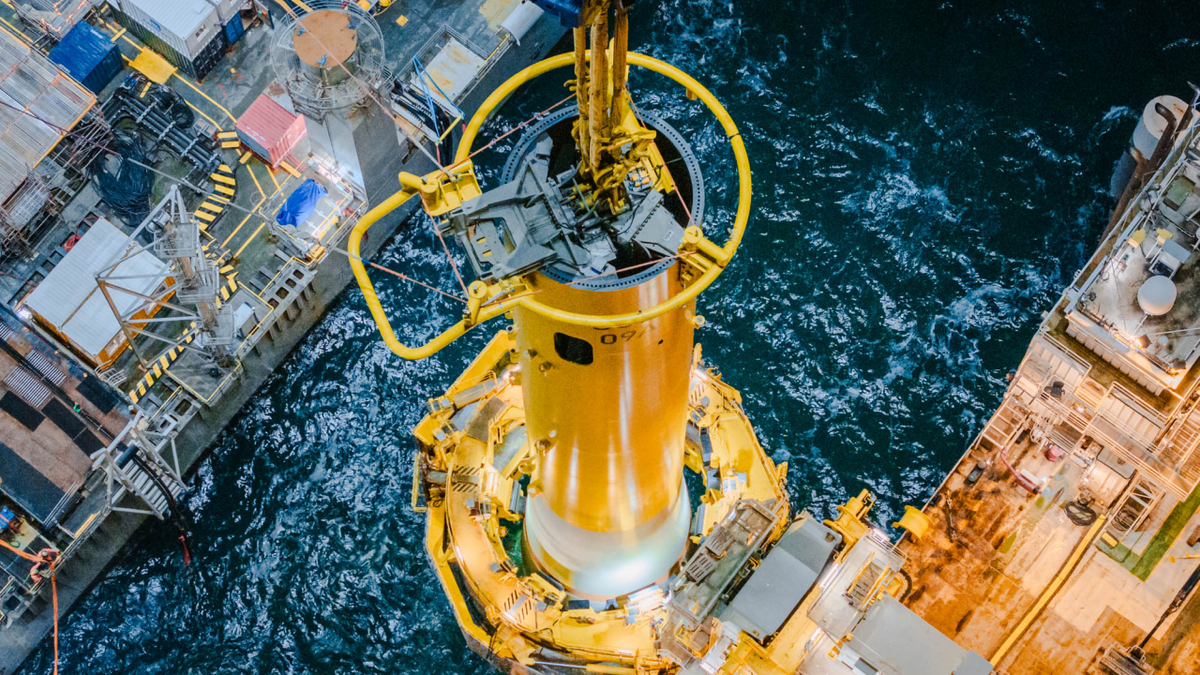 Luxcara adopts Ørsted’s low-noise foundation installation technology