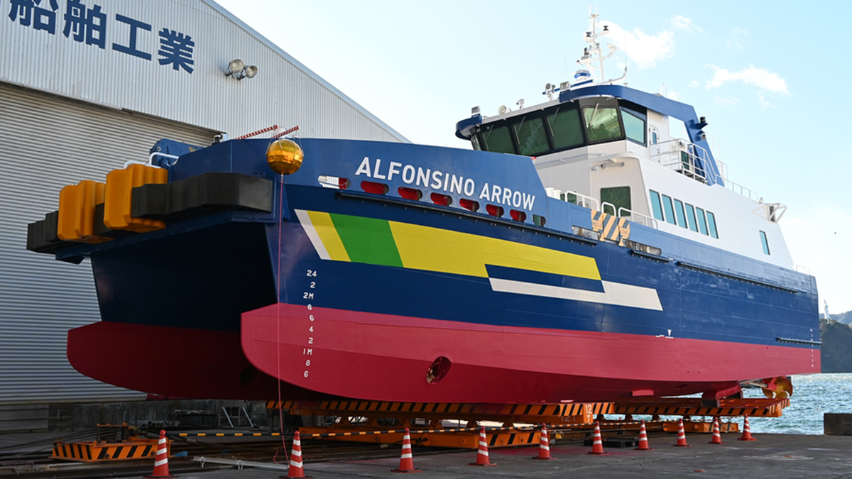 NYK&rsquo;s first Japanese-built CTV handed over