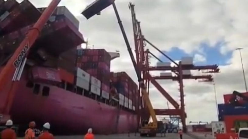 Rough seas cause container losses on ONE-operated vessel