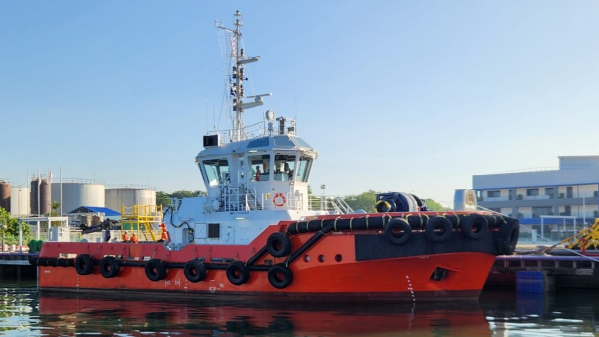 Fully electric tug PXO Ace 1 is commissioned by PaxOcean ABB