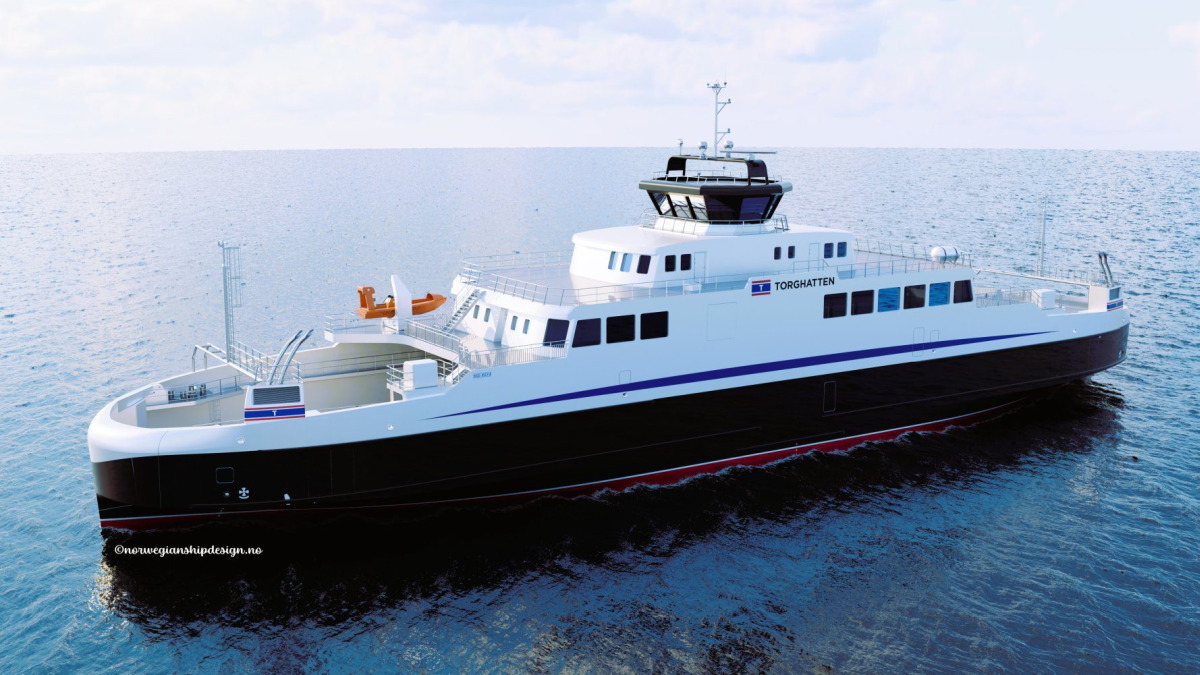Torghatten inks contract for new hybrid ferry