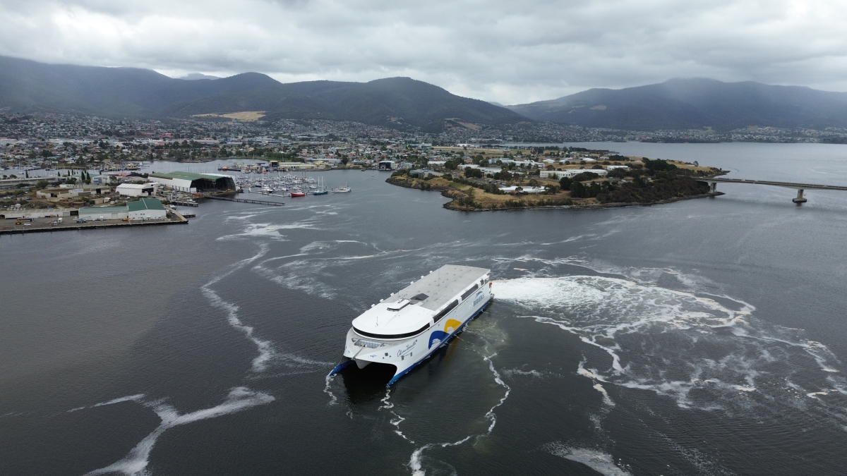 Buquebus ferry reaches 'critical moment' for global maritime industry