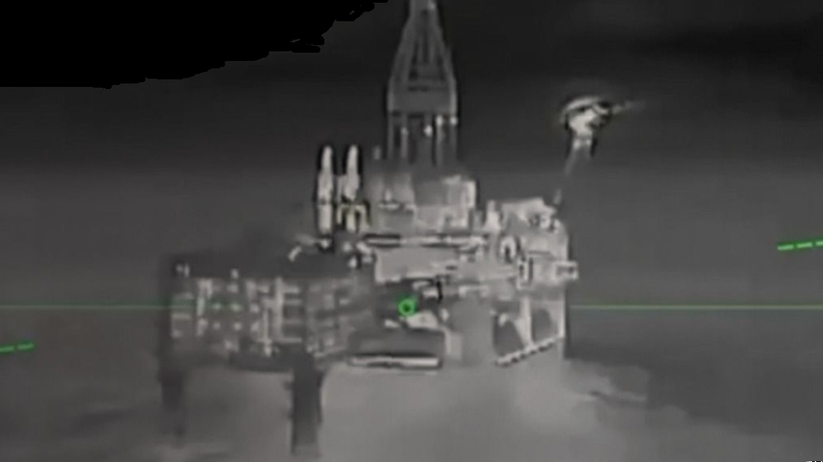 Video: Ukraine claims drone strikes on Russian offshore assets
