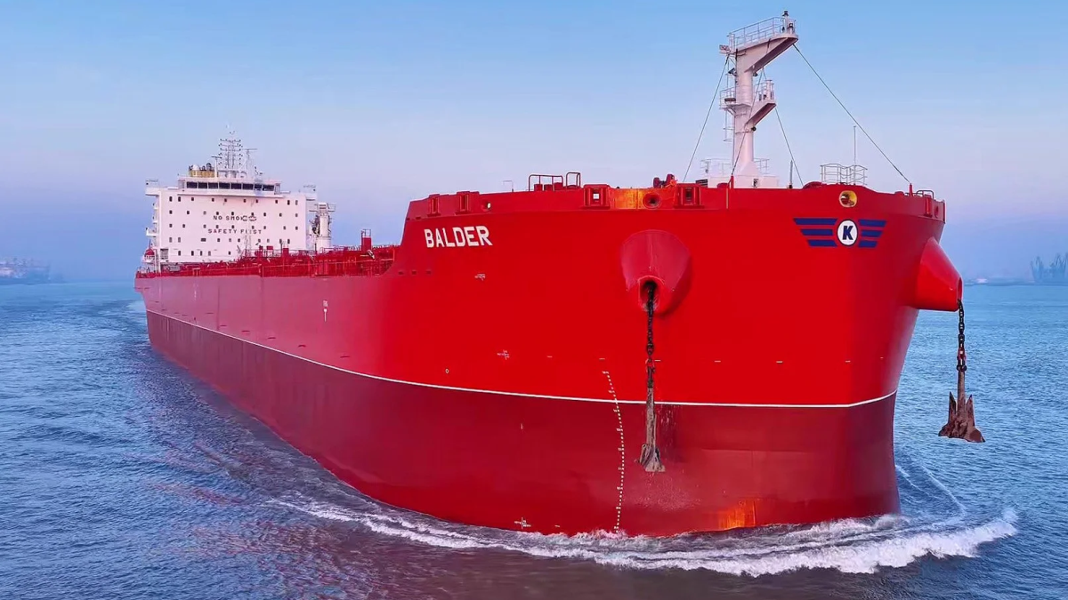 KCC takes delivery of next-generation combination carrier