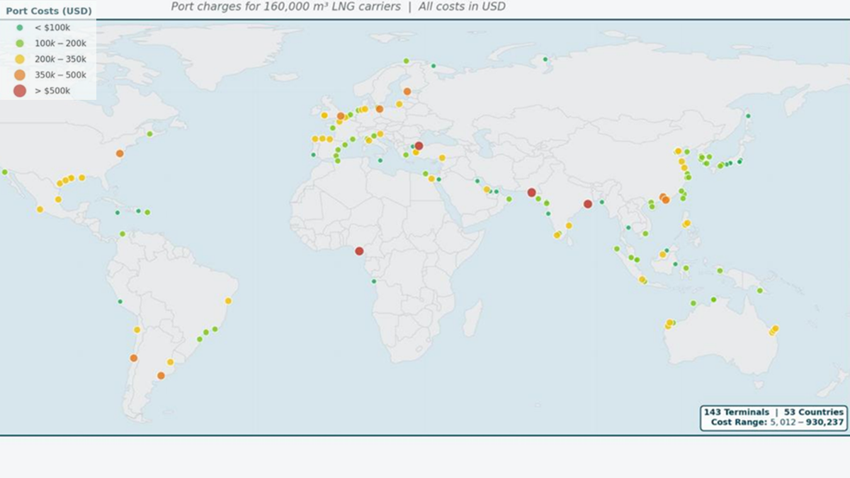 The hidden geography of LNG shipping risk