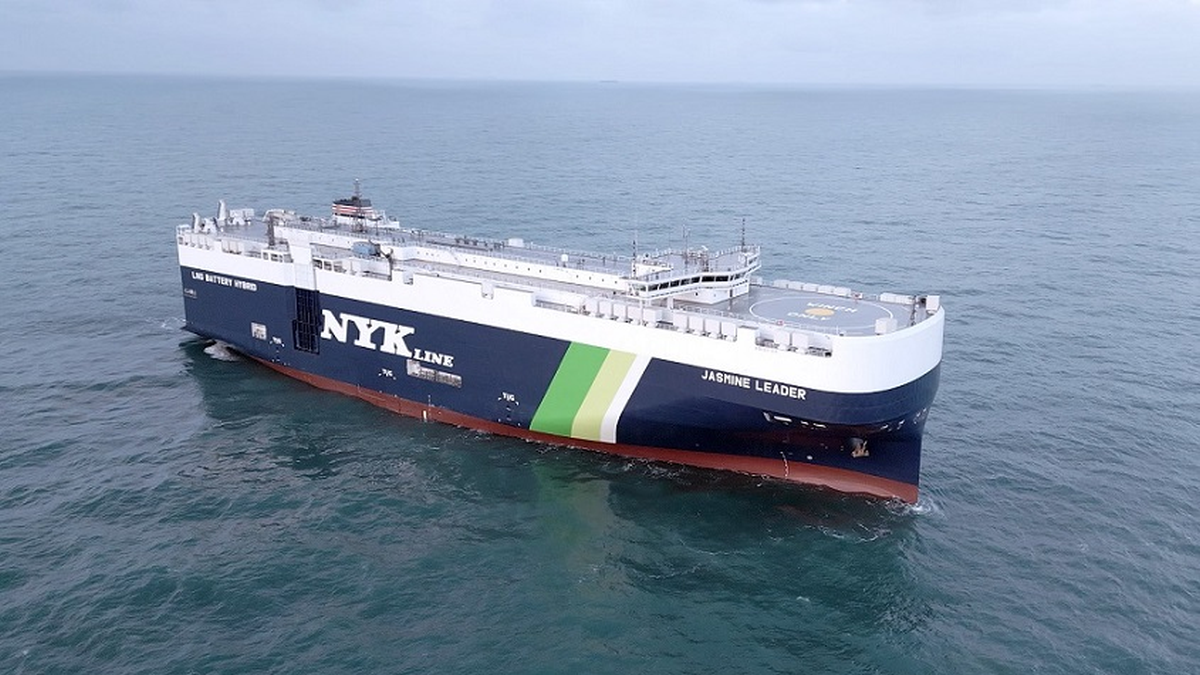 JASMINE LEADER NYK car carrier DX transformation
