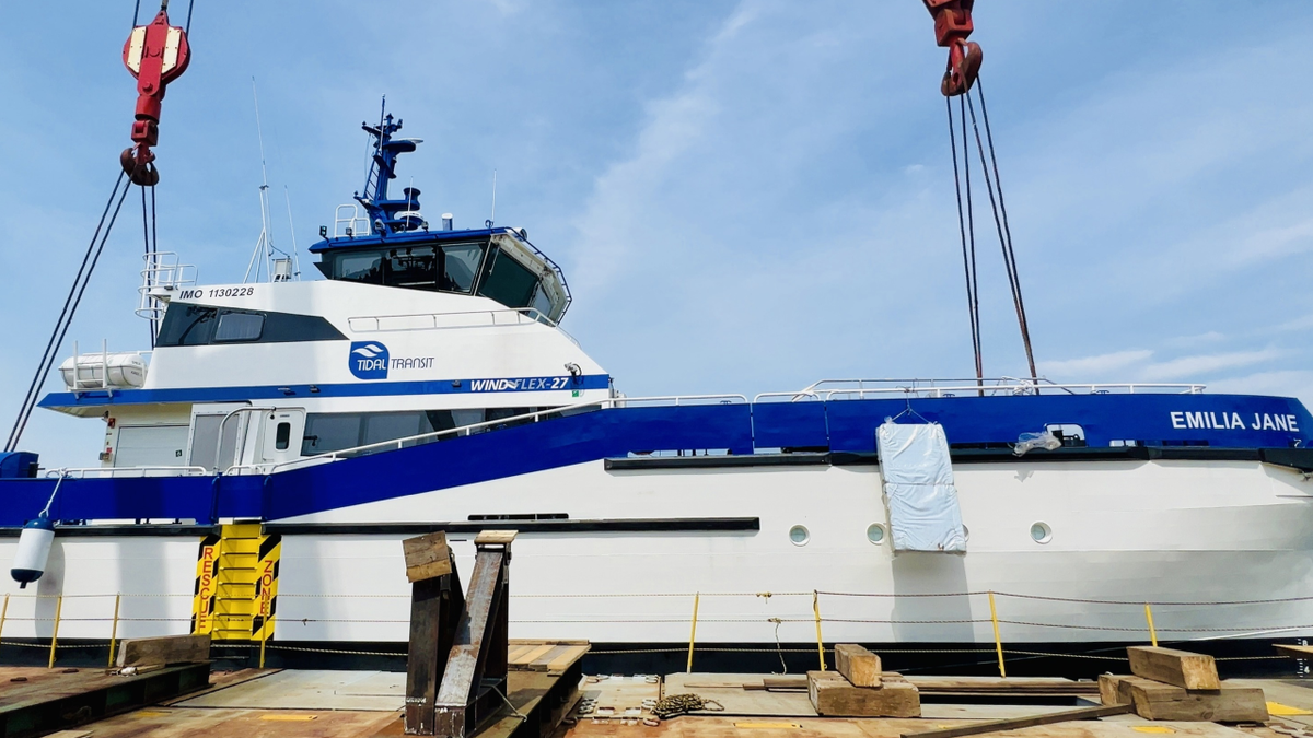 Tidal Transit expands fleet with WindFlex-27 crew transfer vessel