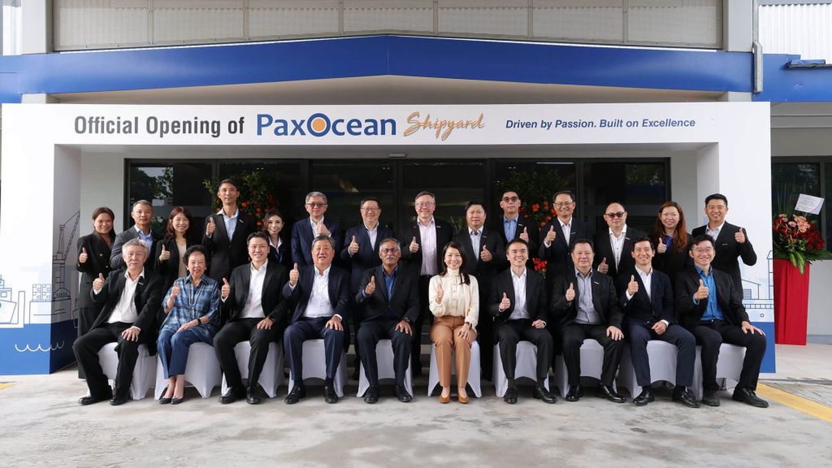 PaxOcean opens new shipyard in Singapore