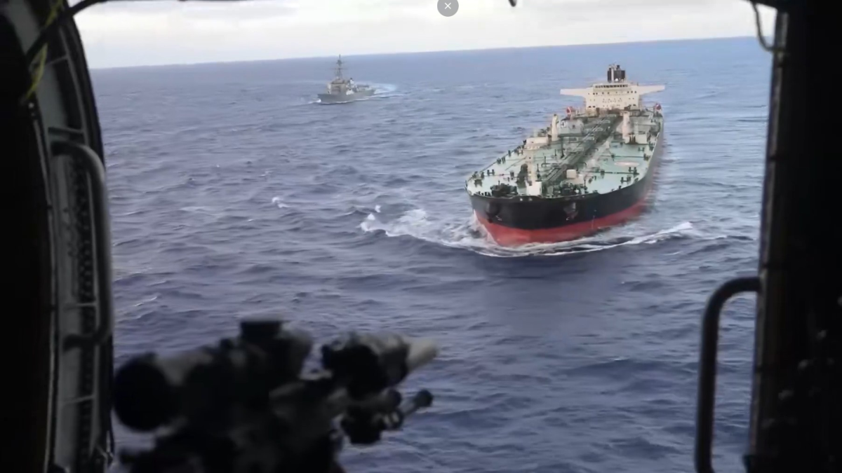 US seizes eighth tanker after chase from Caribbean to Indian Ocean