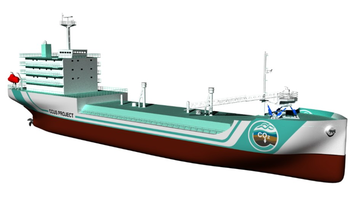 Shipyard gains AiP for offshore CO2 carrier
