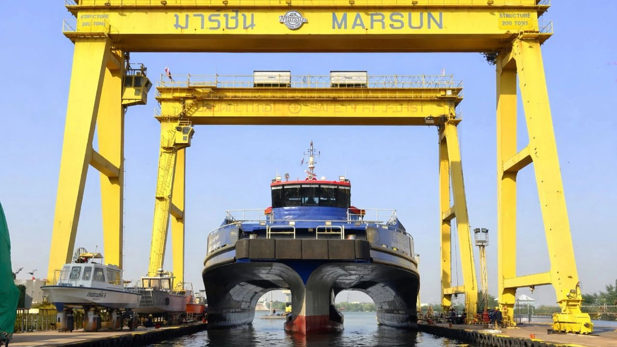 Riviera - News Content Hub - Marsun launches fast crewboat with ...