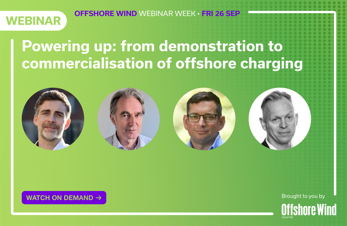 Powering up: From demonstration to commercialisation of offshore charging