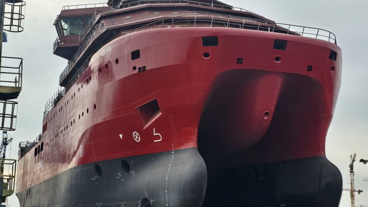 Multihull field support vessel for Romanian offshore sector launched