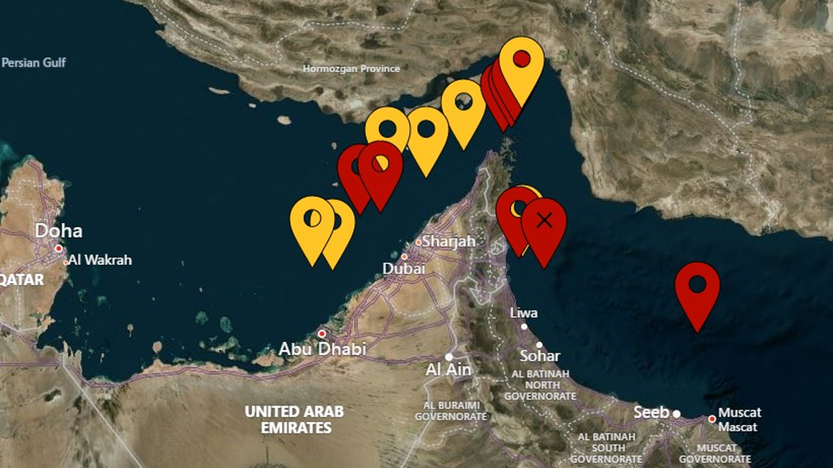 Merchant ships caught in crossfire as Iran broadens strikes on UAE energy targets