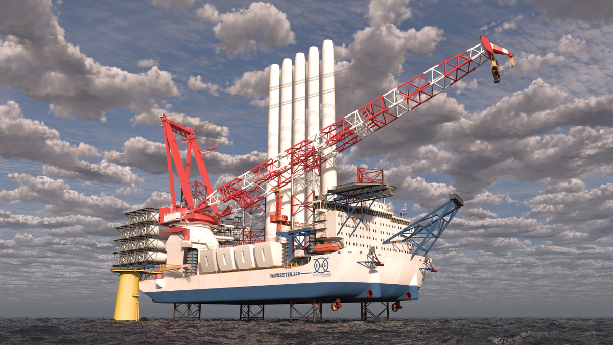 F&amp;G secures main scantling approval for next-generation wind turbine installation vessel