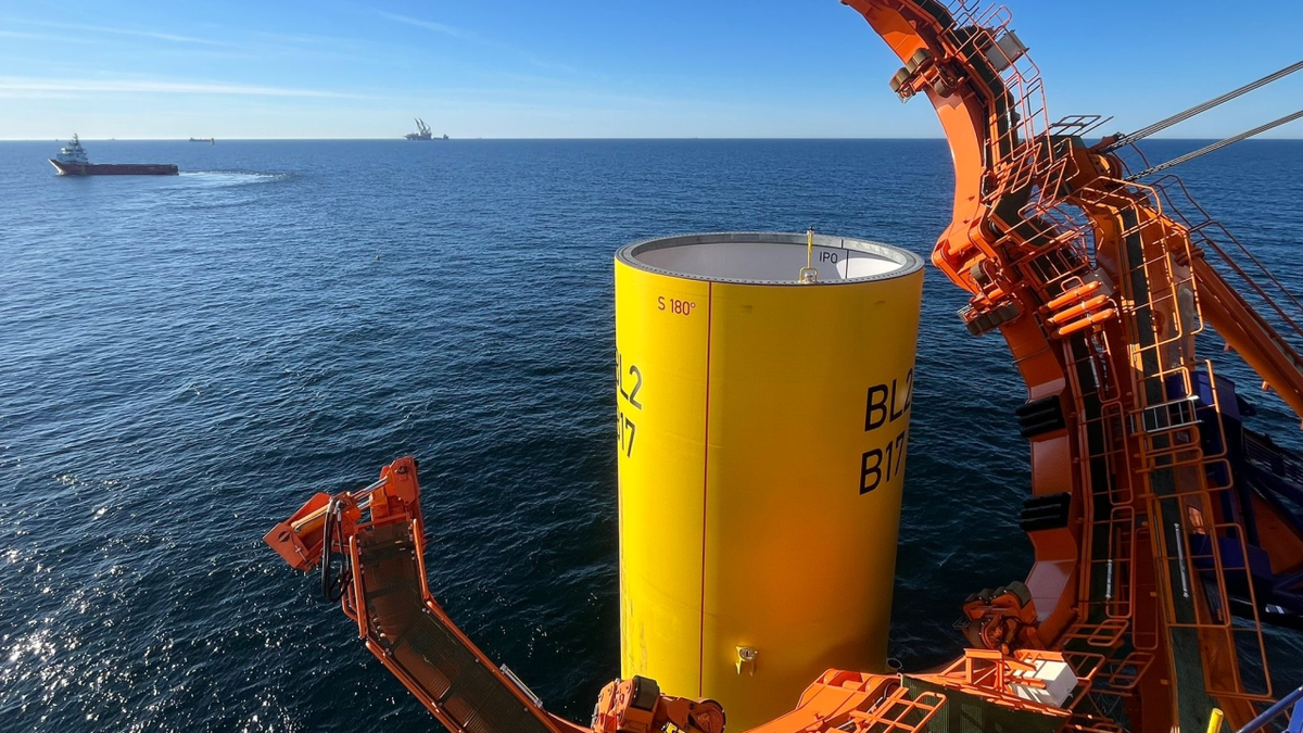 &Oslash;rsted and PGE start offshore installation of Baltica 2 windfarm