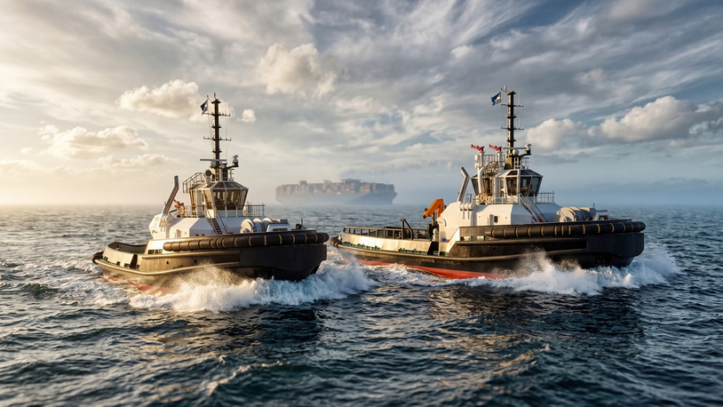 Damen develops fuel-flexible ASD tug designs