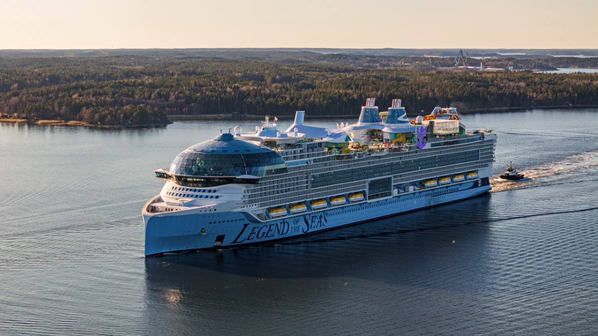 Royal Caribbean's fourth LNG-powered cruise ship readied for European debut