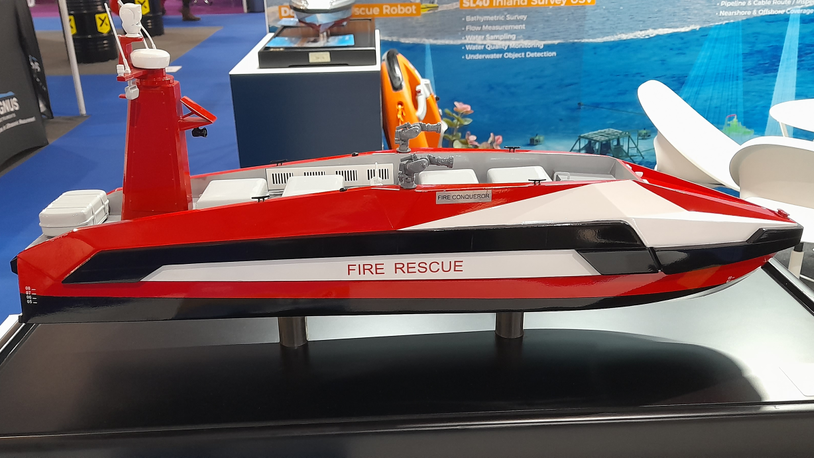 First autonomous firefighting vessel built for Hong Kong emergencies