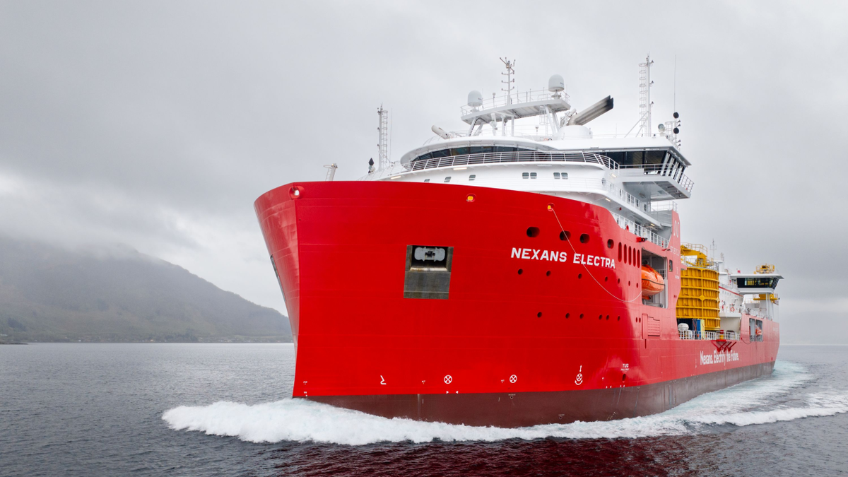 Nexans takes delivery of new-generation cable-layer
