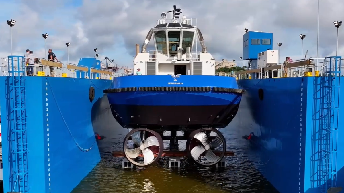 Titan tug launched by MBB for MP in US