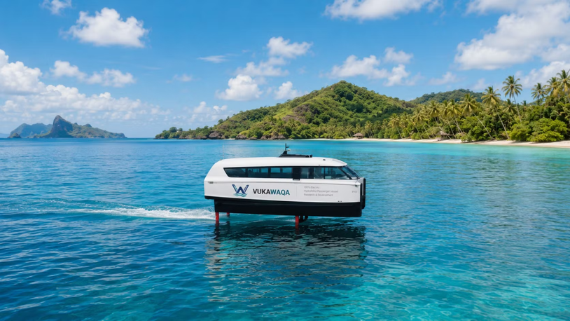 Fiji eyes 'fleet' of hydrofoiling ferries as Pacific Island nations ink maritime investment charter