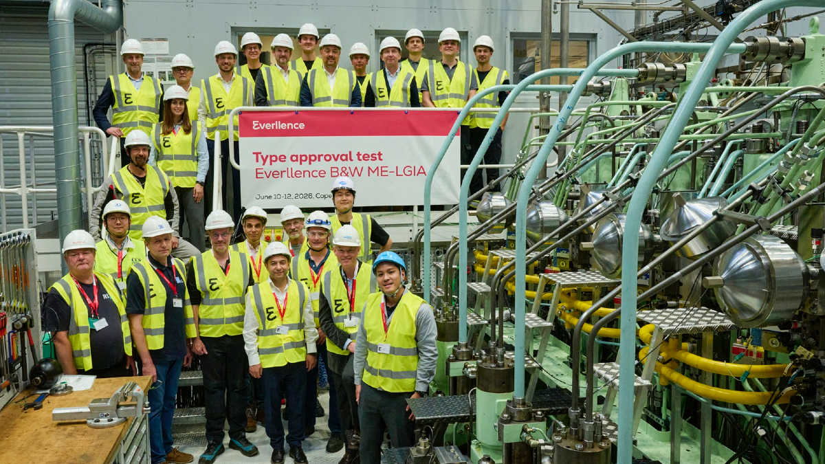 Everllence's ammonia dual-fuel engine passes final milestone before gas and sea trials