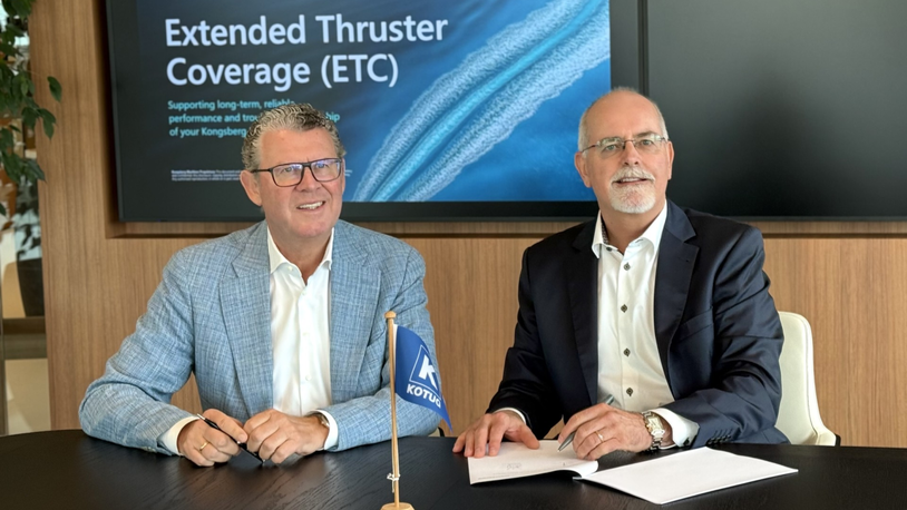 Kotug secures thruster lifetime support for escort tugs