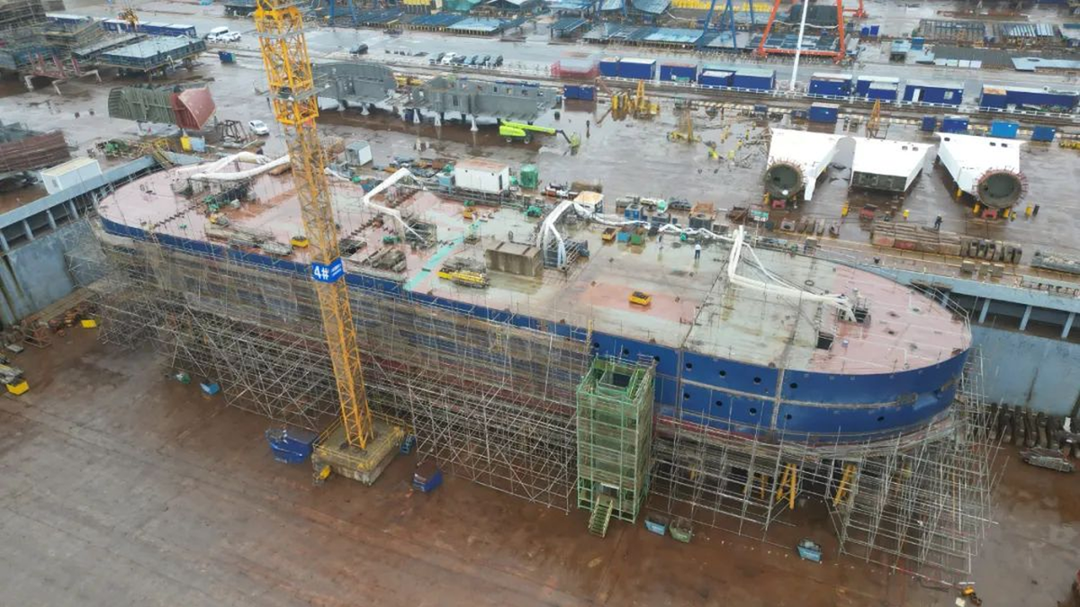 Good progress being made on first LDA newbuild service operation vessel
