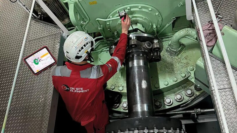 Laser alignment at sea: modular measurement systems for modern shipyards