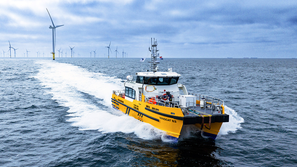 HamiltonJet LTX53: Greater control where offshore wind crews need it most