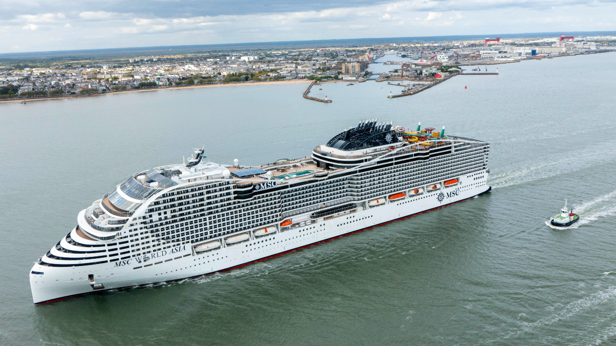 MSC Cruises' newest 6,764-passenger flagship completes sea trials