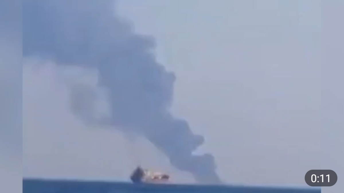 News Content Hub - Explosive devices attached to tanker in one of at least two attacks in Hormuz